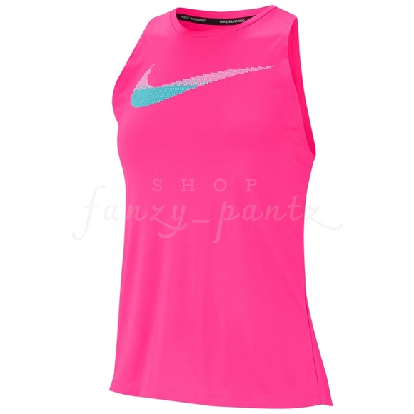 Nike Dri-fit racerback split back logo tank top - Picture 4 of 7